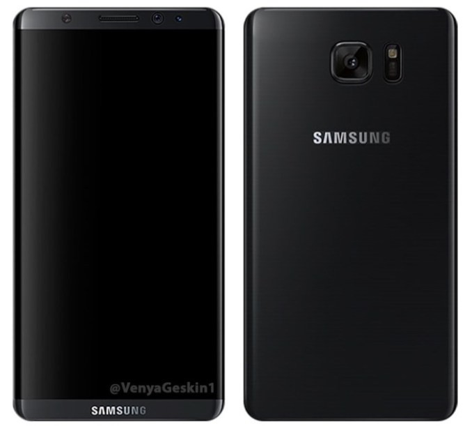 Samsung Galaxy S8'in Render Görselleri ve Görüntüsü İnternete Sızdırıldı 