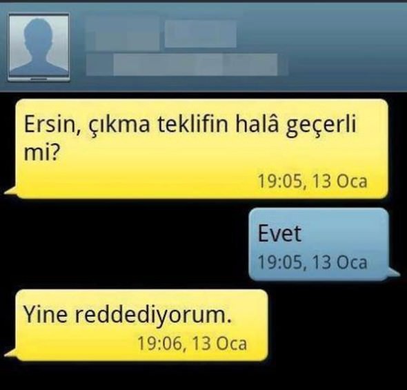 En komik WhatsApp mesajlaşmaları