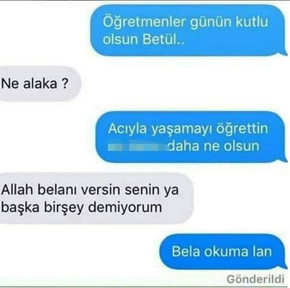 En komik WhatsApp mesajlaşmaları