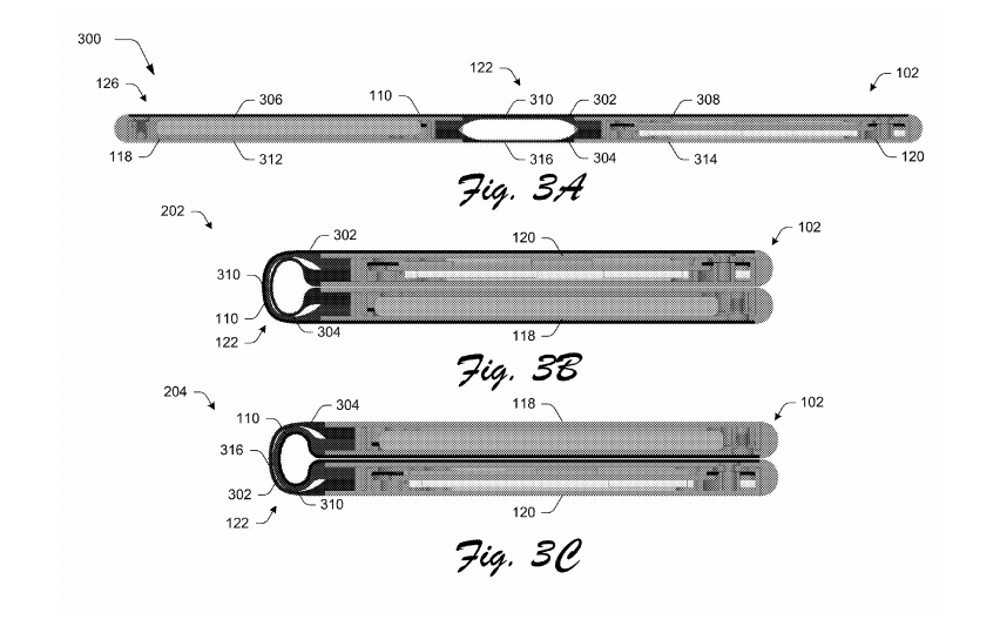 Microsoft'un Katlanabilir Cihazının Patent Görselleri