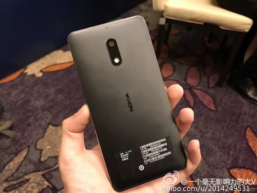Nokia 6 Canlı Görselleri Geldi
