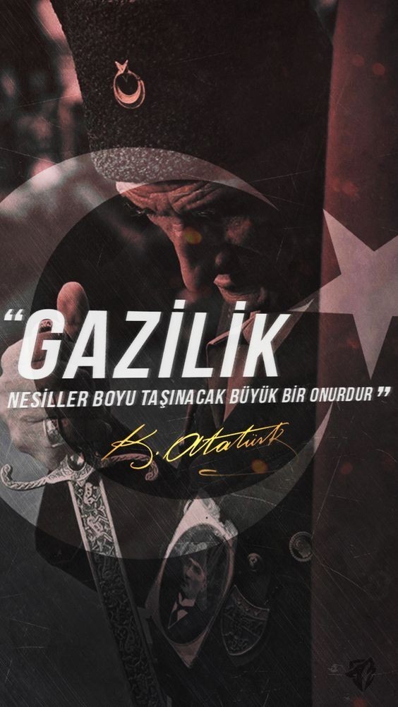 10 Kasım'a özel mobil Atatürk duvar kağıtları