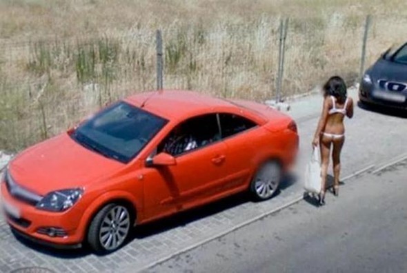 Google objektiflerine ilginç görüntüler yansımaya devam ediyor