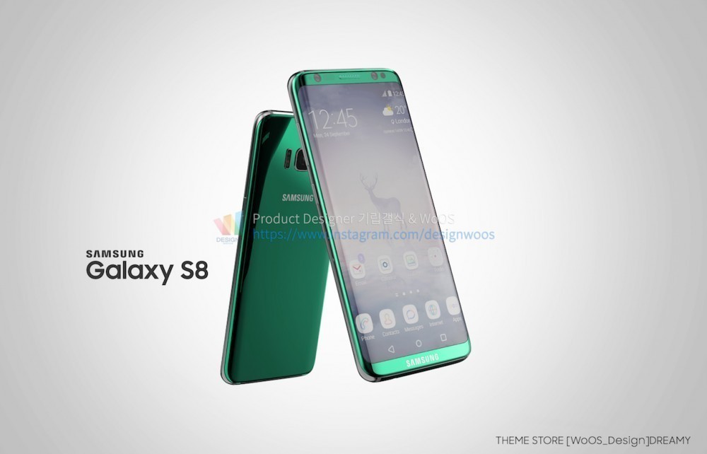 Galaxy S8 ve S8+ Sızıntı Tabanlı Render Görselleri 