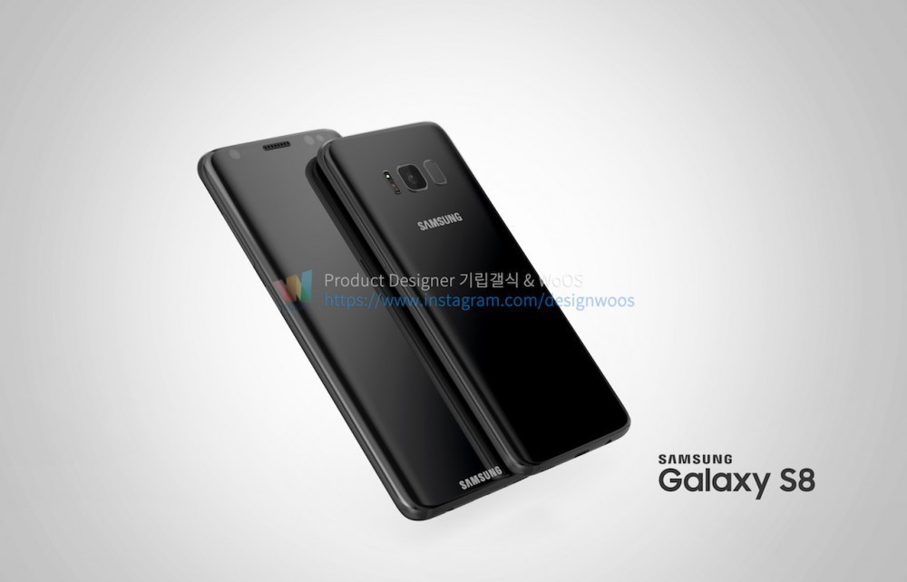 Galaxy S8 ve S8+ Sızıntı Tabanlı Render Görselleri 