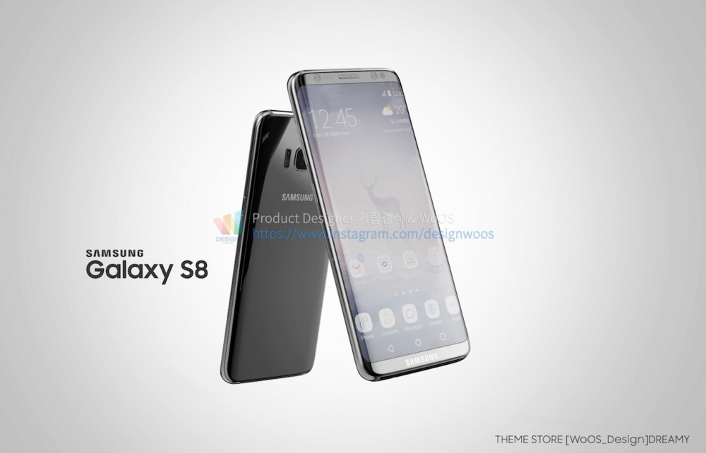 Galaxy S8 ve S8+ Sızıntı Tabanlı Render Görselleri 