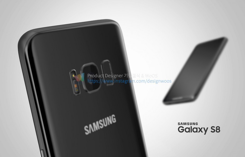 Galaxy S8 ve S8+ Sızıntı Tabanlı Render Görselleri 
