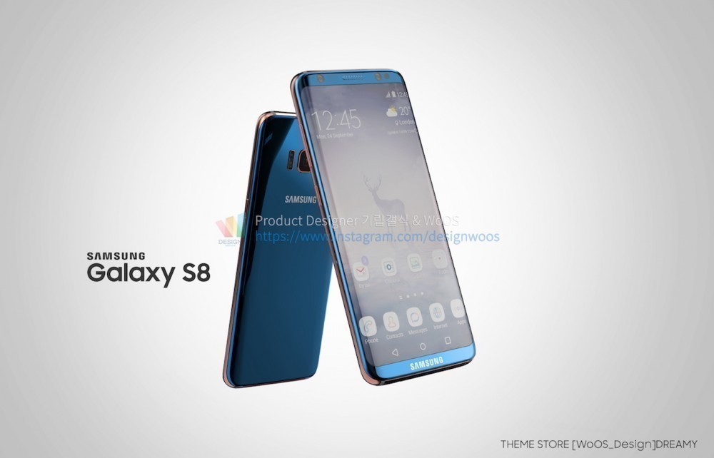 Galaxy S8 ve S8+ Sızıntı Tabanlı Render Görselleri 