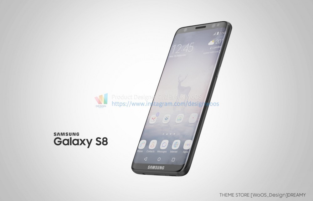 Galaxy S8 ve S8+ Sızıntı Tabanlı Render Görselleri 