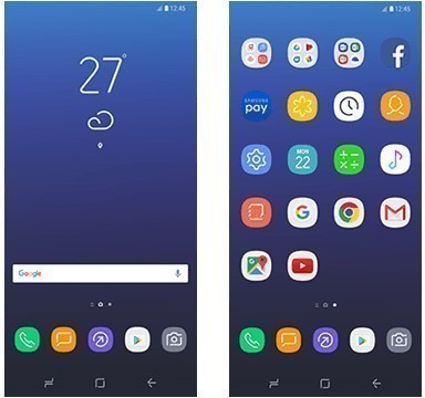 Galaxy S8 Launcher İkonları ve Ara Yüz Görüntüleri İnternete Sızdırıldı 