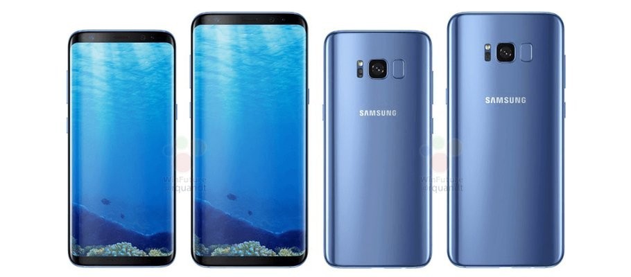 Samsung Galaxy S8 ve Galaxy S8+'ın Resmi Görselleri 