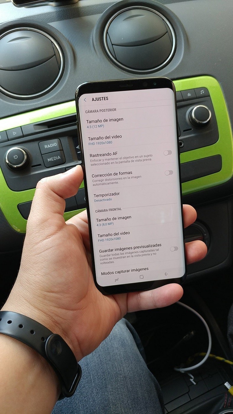 Samsung Galaxy S8 Plus'tan en net görüntüler / Galeri
