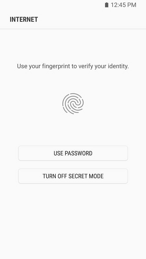 Samsung'un Yeni Internet Tarayıcısının Ekran Görüntüleri