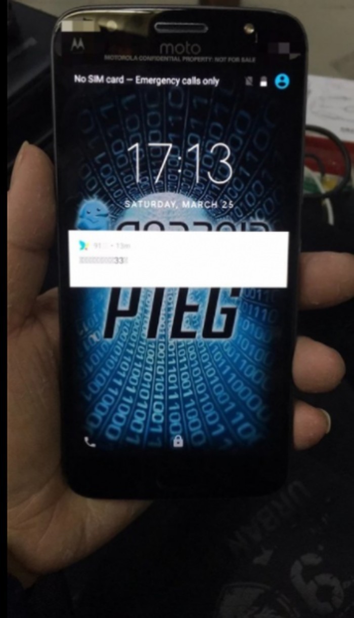 Moto X 2017'den ilk görüntüler geldi