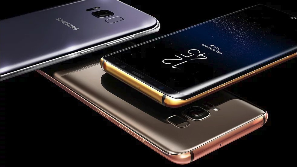 Galaxy S8'in Altın Kaplama Versiyonları Ön Siparişe Sunuldu 