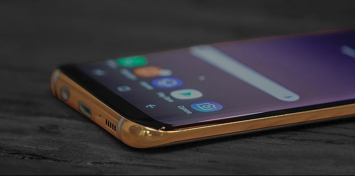 Galaxy S8'in Altın Kaplama Versiyonları Ön Siparişe Sunuldu 