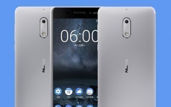 Nokia 6 Beyaz Renk Seçeneği Resmi Görselleri 