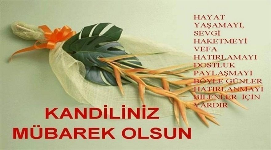Berat Kandili ve Gecesi WhatsApp Resimli Mesajları
