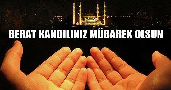 Berat Kandili ve Gecesi WhatsApp Resimli Mesajları