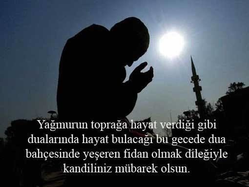 Berat Kandili ve Gecesi WhatsApp Resimli Mesajları