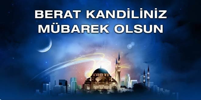 Berat Kandili ve Gecesi WhatsApp Resimli Mesajları