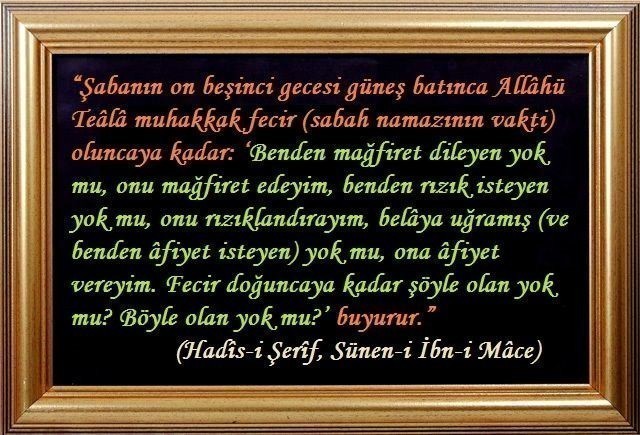 Berat Kandili ve Gecesi WhatsApp Resimli Mesajları