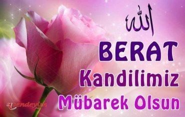 Berat Kandili ve Gecesi WhatsApp Resimli Mesajları