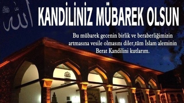 Berat Kandili ve Gecesi WhatsApp Resimli Mesajları