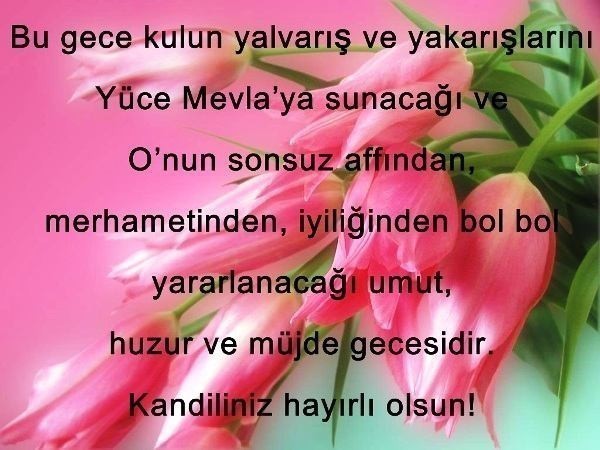 Berat Kandili ve Gecesi WhatsApp Resimli Mesajları