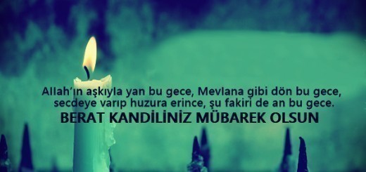 Berat Kandili ve Gecesi WhatsApp Resimli Mesajları