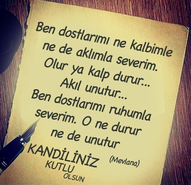 Berat Kandili ve Gecesi WhatsApp Resimli Mesajları