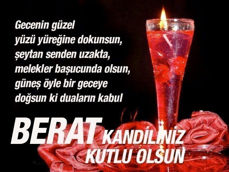 Berat Kandili ve Gecesi WhatsApp Resimli Mesajları