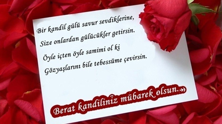 Berat Kandili ve Gecesi WhatsApp Resimli Mesajları