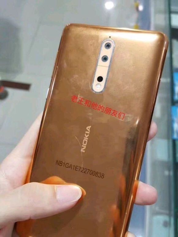 Nokia 8 Şimdi de Altın-Bakır Rengiyle Karşımızda