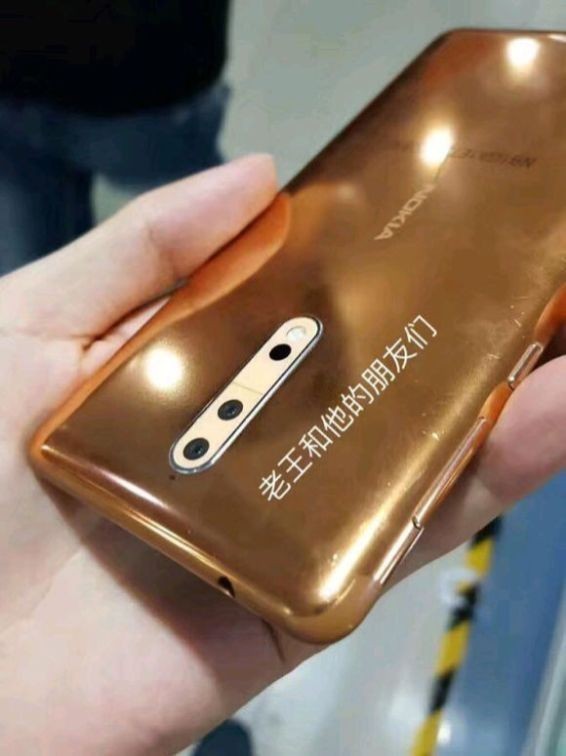 Nokia 8 Şimdi de Altın-Bakır Rengiyle Karşımızda