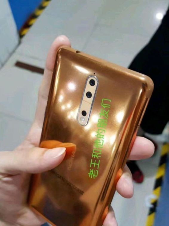 Nokia 8 Şimdi de Altın-Bakır Rengiyle Karşımızda 