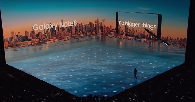Samsung Galaxy Note 8'den ilk resmi görüntüler geldi