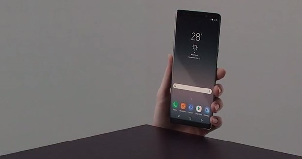Samsung Galaxy Note 8'den ilk resmi görüntüler geldi