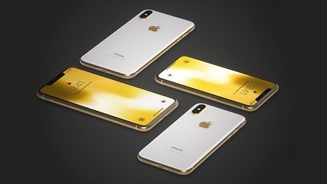 iPhone X ve X Plus altın renkli olsa nasıl görünürdü?