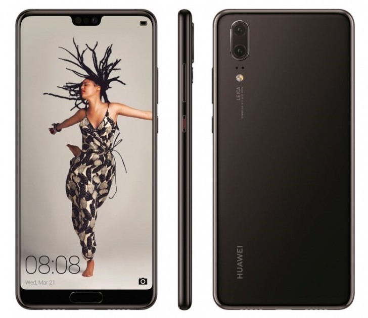 Huawei P20, P20 Pro ve P20 Lite'ye ait resmi görseller sızdırıldı