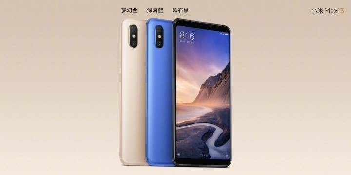 Xiaomi Mi Max 3 Resmi Basın Görselleri