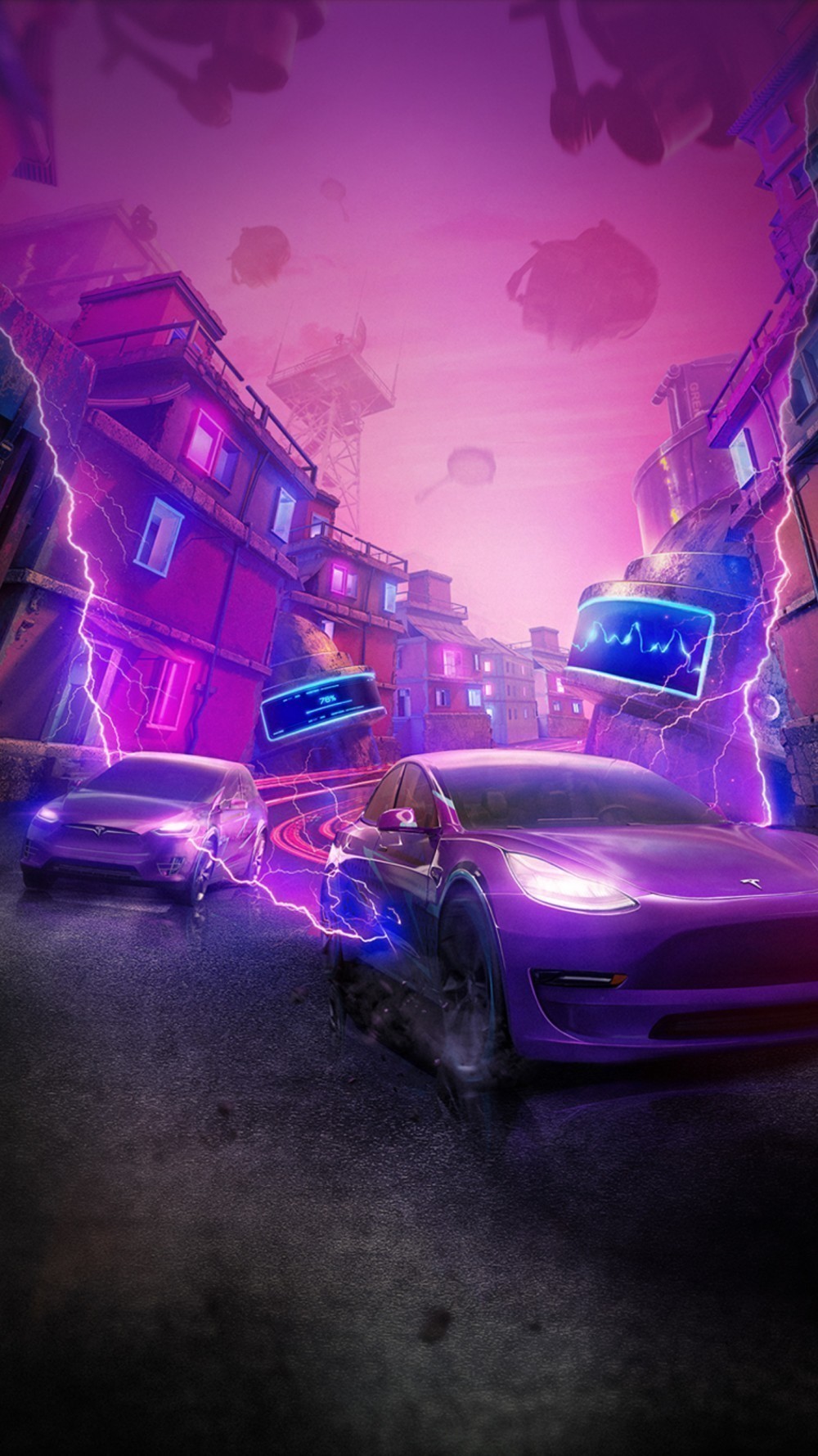 Tesla Energetic Duvar Kağıtları