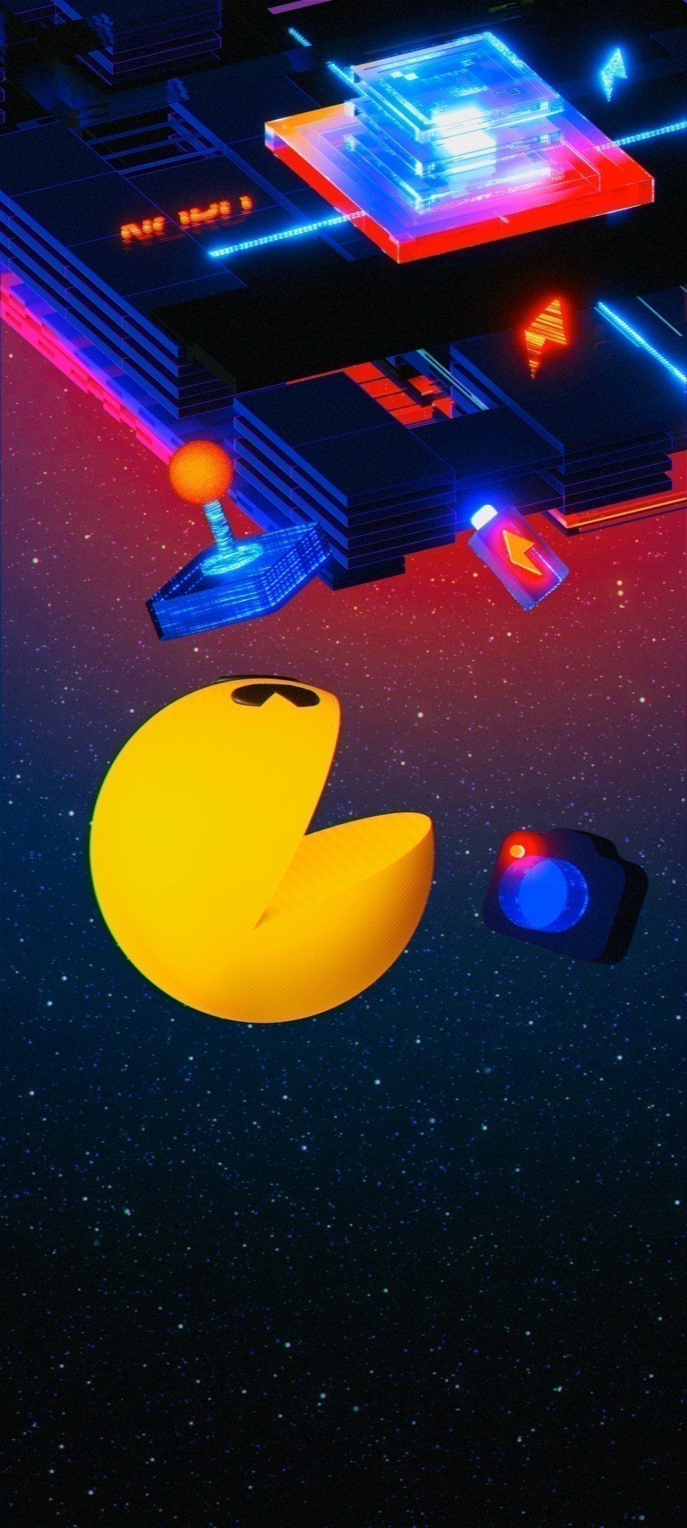OnePlus Nord 2 Pac-Man Duvar Kağıtları