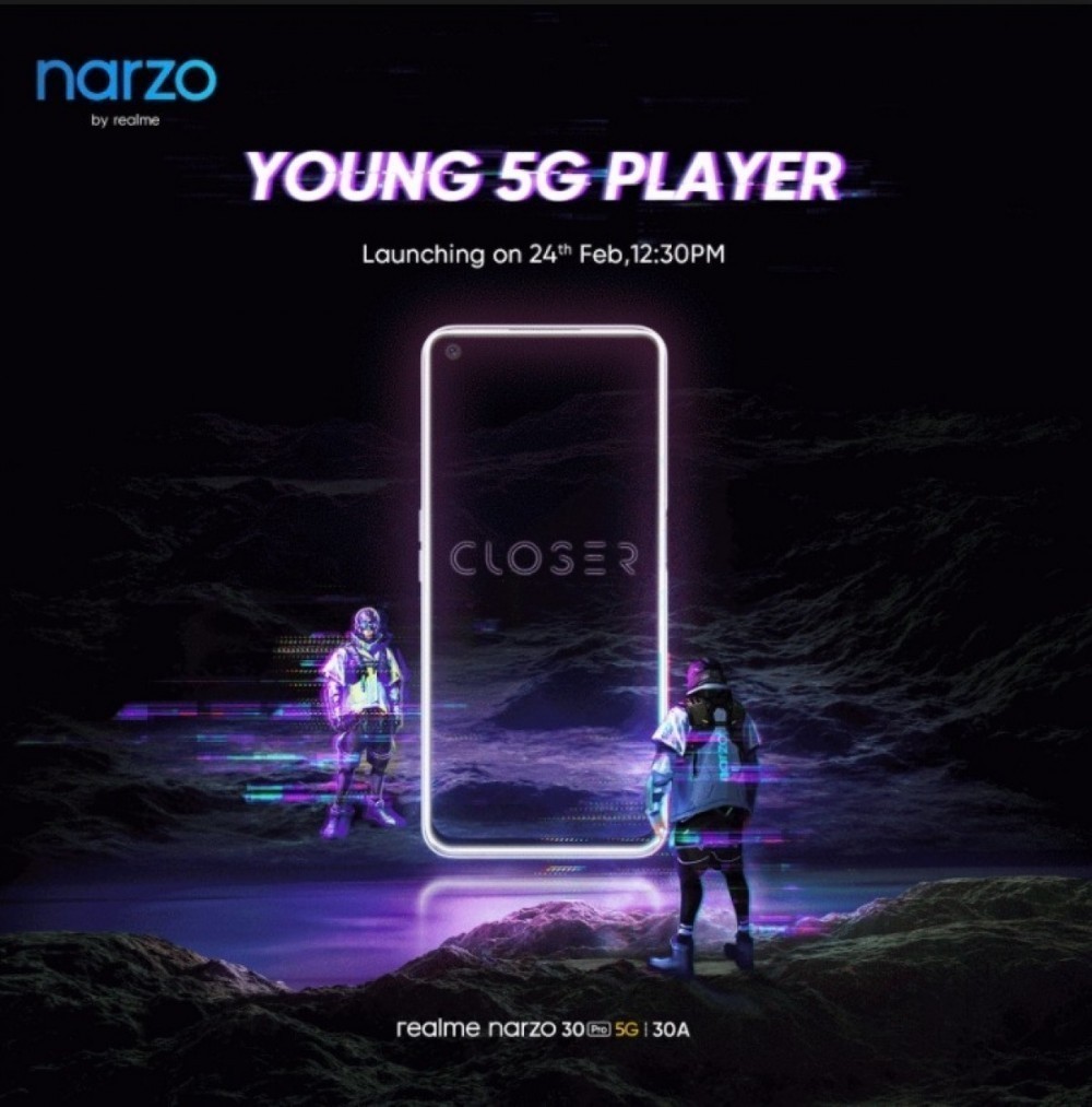 Realme Narzo 30 Serisi Tanıtım Tarihi Açıklandı