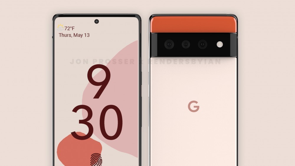 Google Pixel 6 ve Pixel 6 Pro'nun Tasarımı Sızdırıldı
