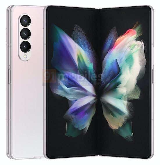 Samsung Galaxy Z Fold 3 Tasarımı Sızdırıldı