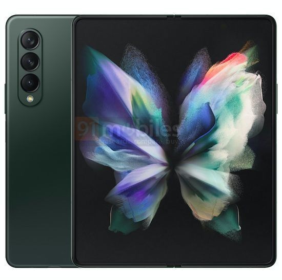 Samsung Galaxy Z Fold 3 Tasarımı Sızdırıldı