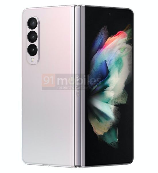 Samsung Galaxy Z Fold 3 Tasarımı Sızdırıldı