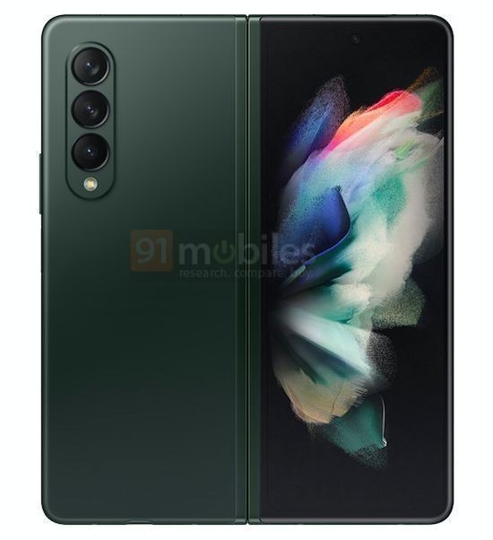 Samsung Galaxy Z Fold 3 Tasarımı Sızdırıldı
