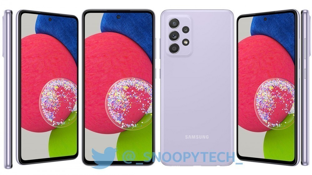 Samsung Galaxy A52s Tasarımı Sızdırıldı